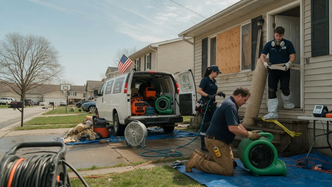 Water Damage Restoration in Lewisburg, PA near me